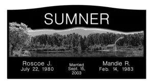 Monument Etching by Bowman Monument Co.