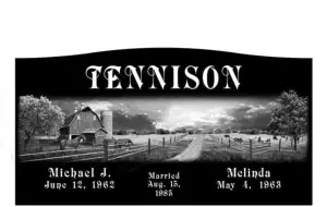 Monument Etching by Bowman Monument Co.