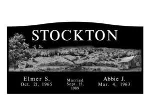 Monument Etching by Bowman Monument Co.